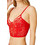 Cottonhill Bralette με Μπανέλα Κόκκινο CH1040