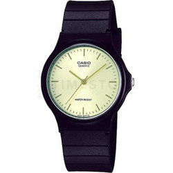 Casio Ανδρικό Ρολόι με Μαύρο Καουτσούκ Λουράκι MQ-24-9ELDF