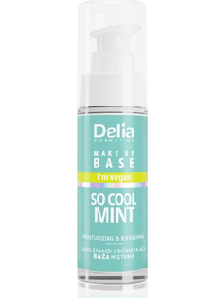 Delia Cosmetics So Cool Mint Primer Προσώπου Υγρό 30ml