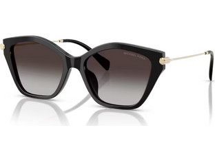 Michael Kors MK2246U 30058G Γυναικεία Γυαλιά Ηλίου Πολυγωνικά Ασημί Μαύρο με Μαύρο Degradee Φακό