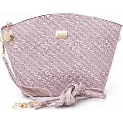 Fragola Straw PC018-10 Γυναικείο Νεσεσέρ με Θήκες 25x8x17cm Λιλά