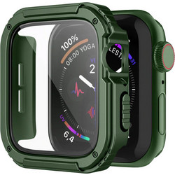 Lito Armor 360 Πλαστική Θήκη με Προστασία Οθόνης για Apple Watch 1 / 2 / 3 42mm Πράσινη