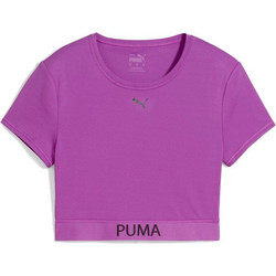 Puma Strong Γυναικείο Αθλητικό Crop Top Φούξια 526805-89