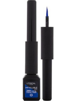 L'Oreal Paris Infaillible Grip 24H Matte 02 Blue Πινέλο Eyeliner 3ml