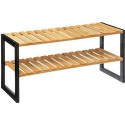 5Five Παπουτσοθήκη Bamboo Φυσικό Χρώμα 3560233824844