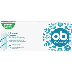O.B. Pro Comfort Super Plus Ταμπόν για Αυξημένη Ροή 6 Σταγόνες 16τμχ