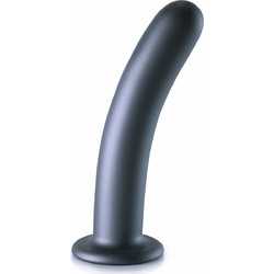 Ouch! Smooth G-Spot Dildo με Βεντούζα 17cm Γκρι
