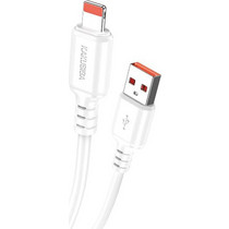 Kakusiga KSC-982 USB-A to Lightning Cable 15W 1m White KSC-982-L-WH