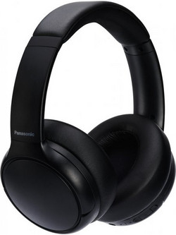 Panasonic RB-M600BE Ασύρματα Bluetooth Ακουστικά Over Ear με Noise Cancelling Μαύρα