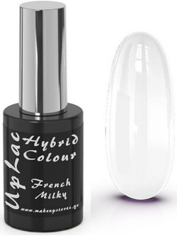 UpLac Hybrid Colour French Milky Ημιμόνιμο Βερνίκι Νυχιών για Γαλλικό Μανικιούρ 11ml