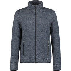 Icepeak Ανδρική Ζακέτα Φούτερ με Φερμουάρ Γκρι 2-57857-491-817