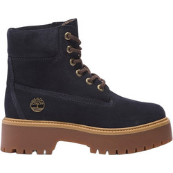 Timberland Stone Street 6'' Γυναικεία Αρβυλάκια Suede Navy Μπλε με Χοντρό Χαμηλό Τακούνι Αδιάβροχα TB0A62PVEP3