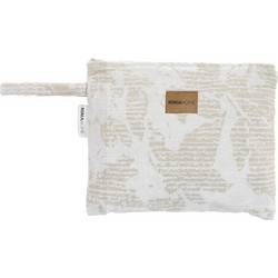 Nima Wild Coast Γυναικείο Νεσεσέρ Παραλίας Αδιάβροχο 32x23cm Μπεζ