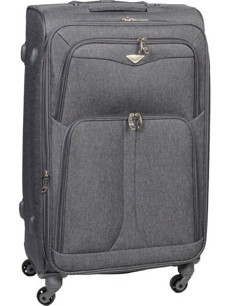 Keskor 16638-20 Βαλίτσα Μεσαία 68x42x27cm με 4 Ρόδες Γκρι