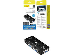 Andowl KVM Switch Q-K301 USB 2.0