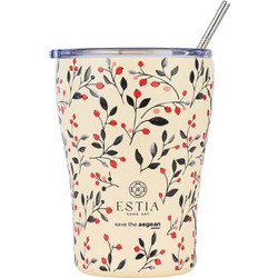 Estia Coffee Mug Save The Aegean Bloom Beige 350ml