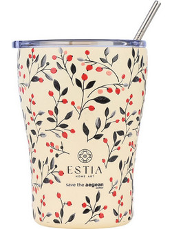 Estia Coffee Mug Save The Aegean Bloom Beige 350ml