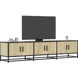 vidaXL Έπιπλο Τηλεόρασης Ξύλινο Sonoma Μ180xΠ35xΥ41cm 3300786