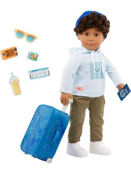 Our Generation Milo with Accesories Traveler