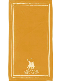Greenwich Polo Club 4051 Πετσέτα Θαλάσσης Πορτοκαλί 90x170cm