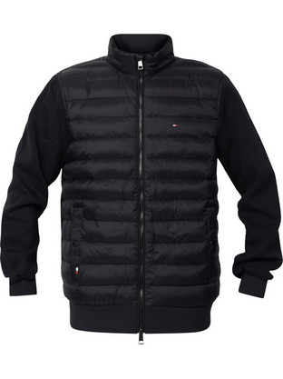 Tommy Hilfiger Ανδρικό Μπουφάν Χειμωνιάτικο Καπιτονέ Navy Μπλε MW0MW37461-DW5