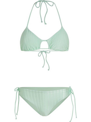 O'Neill Madrid Jensen Bikini Set Τριγωνάκι Πράσινο Mint 1800349-16050