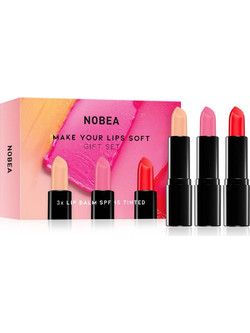 Nobea Make Your Lips Soft Lip Balm με Χρώμα SPF15 3x4gr