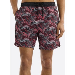 Nautica Ανδρικό Μαγιό Σορτς με Σχέδια Μπορντό 3NCN7R02845-011