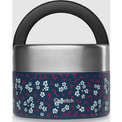 Qwetch Δοχείο Φαγητού Θερμός Inox 650ml Μπλε Γαλάζιο