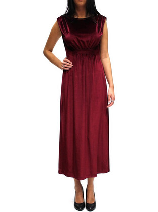 My Tiffani Wearables Midi Φόρεμα για Γάμο / Βάπτιση Μπορντό W18T9178