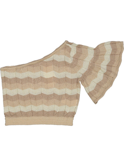 Birba Trybeyond Παιδικό Crop Top Μπεζ 486-00-91Z