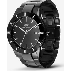 Daniel Wellington Ανδρικό Ρολόι με Μαύρο Μεταλλικό Μπρασελέ DW00100821