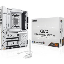 Asus X870 Max Gaming WiFi7 W Motherboard ATX με AMD AM5 Socket