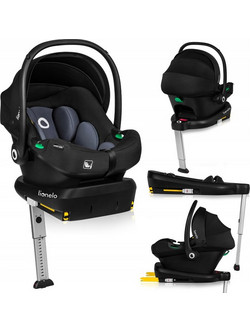 Lionelo Astrid Κάθισμα Αυτοκινήτου i-Size 0-13kg ISOfix Black