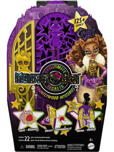Mattel Monster High Skulltimate Secrets Hauntlywood Mysteries Clawdeen