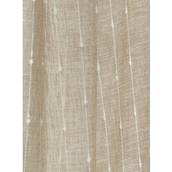WhiteEgg Κουρτίνα Παραθύρου με Τρουκς 270x280 K0134-4 Beige