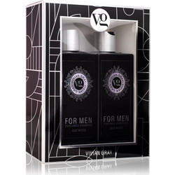 Vivian Gray Oud Wood Shampoo 350ml + Shower Gel 350ml