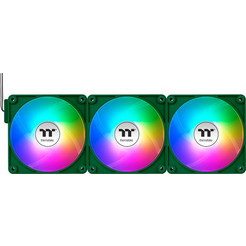 Thermaltake CT120 EX ARGB Case Fan 120mm με Σύνδεση 4-Pin PWM 3τμχ Racing Green