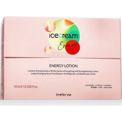 Inebrya Ice Cream Energy Serum Μαλλιών για Επανόρθωση 12x10ml
