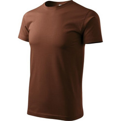 Malfini Basic Ανδρικό Αθλητικό T-Shirt Καφέ MLI-12938