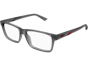 Puma PU0471O 004 Ανδρικός Σκελετός Γυαλιών Οράσεως Κοκάλινος Γκρι