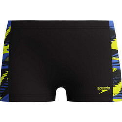 Speedo Αθλητικό Παιδικό Μαγιό Boxer για Αγόρι Μαύρο Μπλε Κίτρινο 8003794-18626
