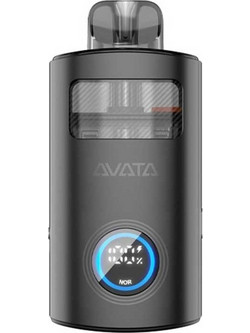 Aspire Avata Black Ηλεκτρονικό Τσιγάρο Pod Kit 2ml με Ενσωματωμένη Μπαταρία