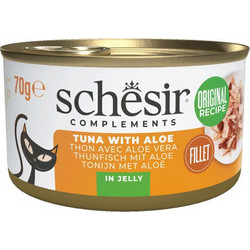 Schesir Complements Adult with Tuna & Aloe in Jelly 70gr
