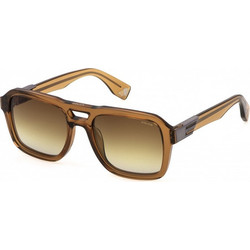 Police SPLN65V 0805 Γυναικεία Γυαλιά Ηλίου Aviator Κοκάλινα Καφέ με Καφέ Φακό