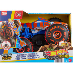 Mattel Hot Wheels Monster Trucks Tiger Shark Climber Τηλεκατευθυνόμενο Αυτοκίνητο Off Road 1:15 JFR39