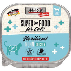 MAC's Vetcare Adult Sterilised Grain Free with Chicken 100gr