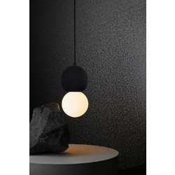 Atman Κρεμαστό Φωτιστικό Οροφής Μονόφωτο G9 & LED με Ρυθμιζόμενο Λευκό Φως Λευκό LEG-1020-BL