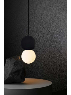 Atman Κρεμαστό Φωτιστικό Οροφής Μονόφωτο G9 & LED με Ρυθμιζόμενο Λευκό Φως Λευκό LEG-1020-BL