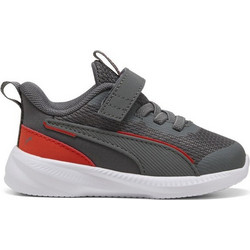 Puma Flyer 3 AC + PC Παιδικά Αθλητικά Παπούτσια για Τρέξιμο Ανθρακί 401528-08
